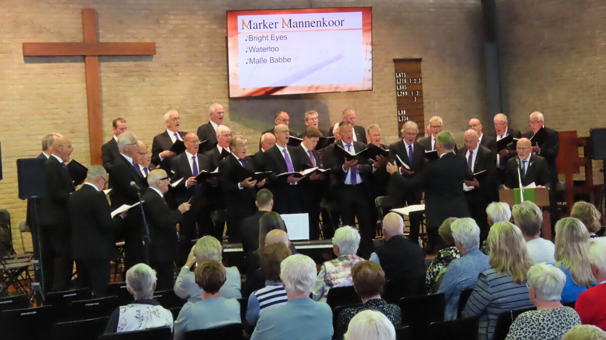 concertmiddag Marker Mannenkoor en Forever Young