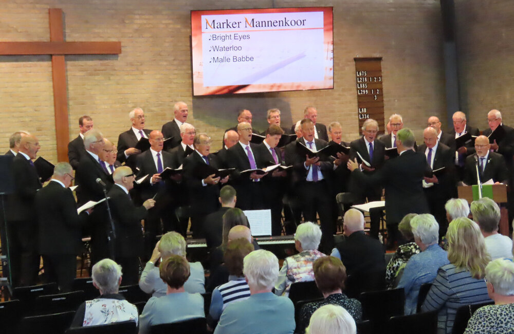 concertmiddag Marker Mannenkoor en Forever Young
